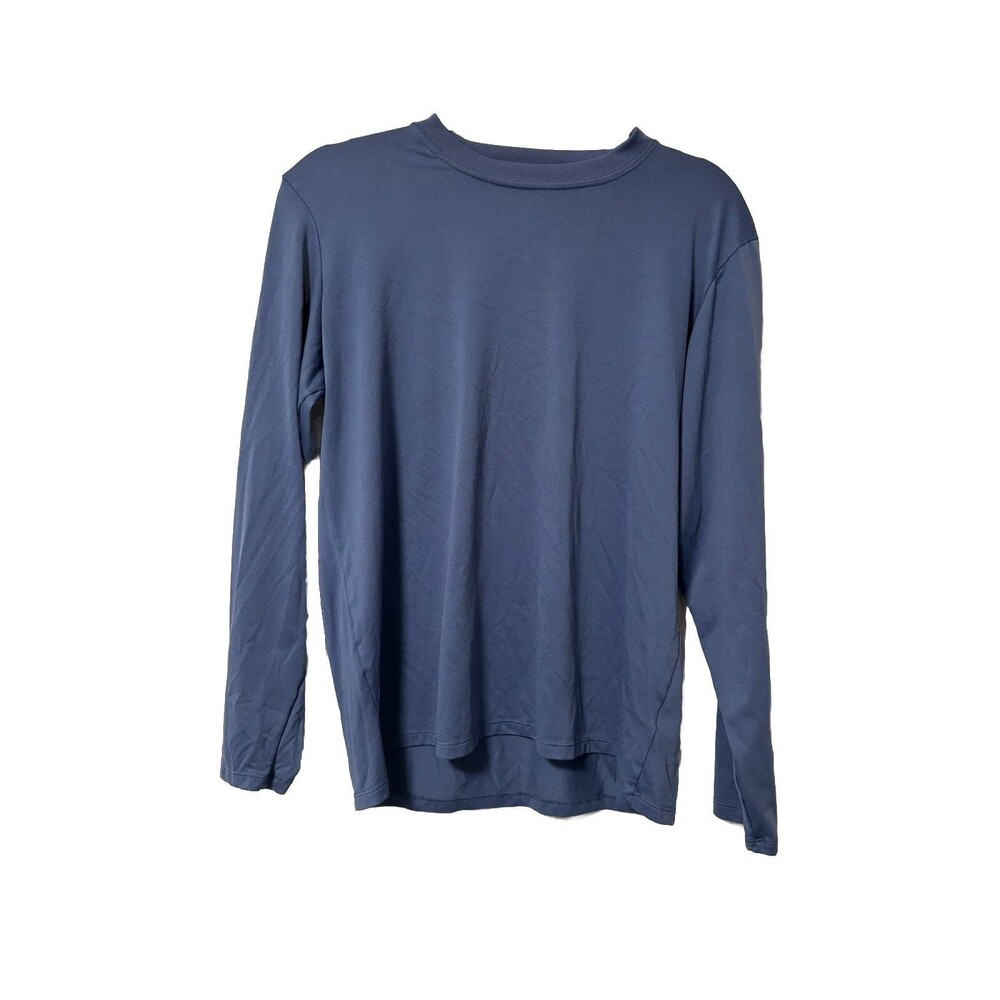 Patagonia Capilene Mens Long Sleeve Base Layer Shirt Medium Blue